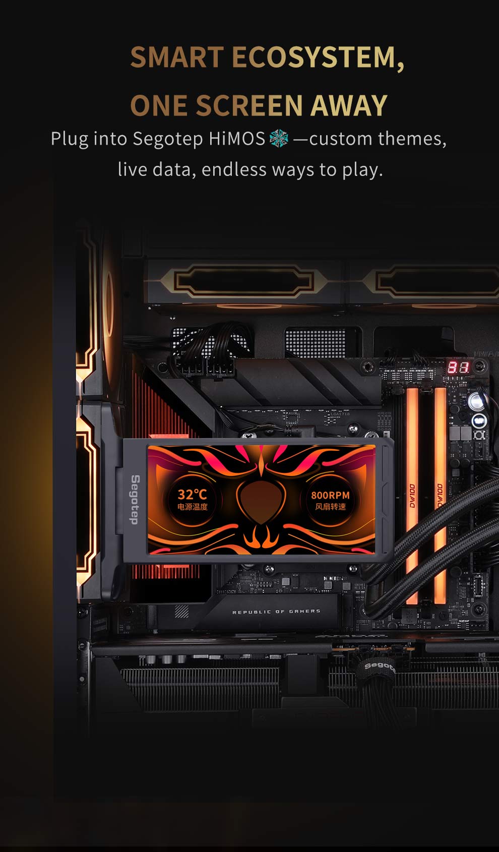 Màn Hình Phụ Segotep HiPHANT Lắp Vỏ Case PC 5 man-hinh-phu-segotep-hiphant-lap-vo-case-pc-4