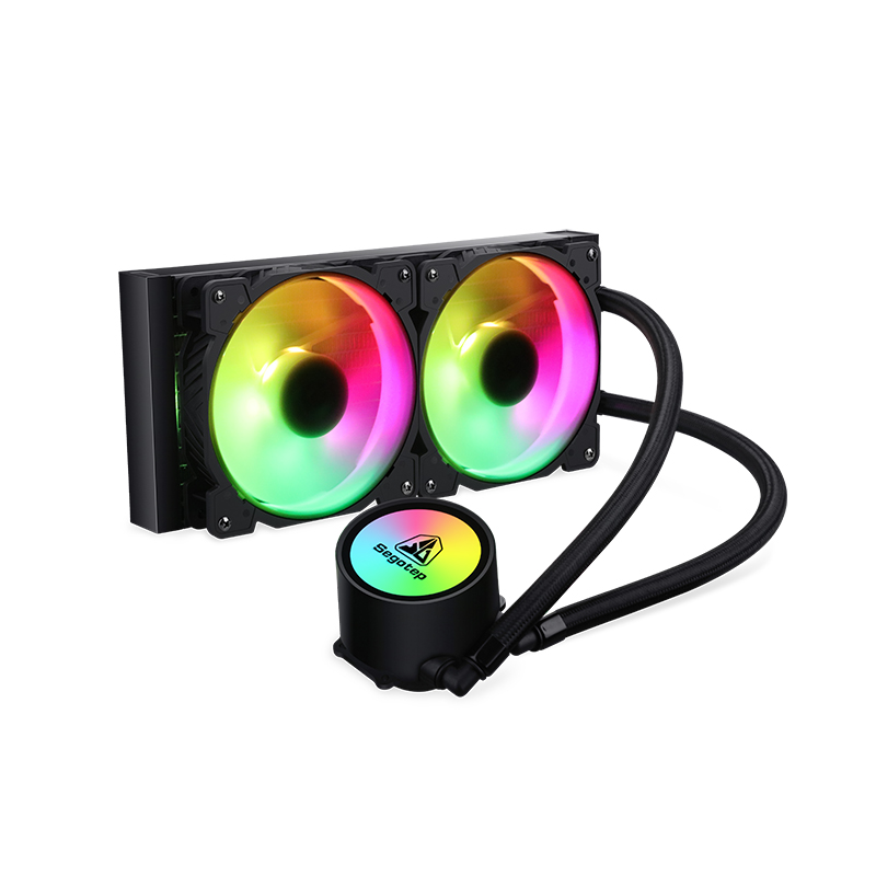 Segotep 水冷 CPUクーラー BeIced 240 ARGB Amazon.com: SEGOTEP Frozen 240 ARGB Desktop AIO Liquid CPU